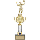 ODAK KUPA - Figürlü Kupalar - Voleybol Erkek Figürlü Kupalar FG-058 C - 41 cm