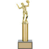 ODAK KUPA - Figürlü Kupalar - Voleybol Kadın Figürlü Kupalar FG-007 A - 31 cm