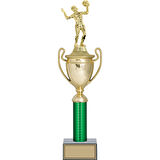 ODAK KUPA - Figürlü Kupalar - Voleybol Kadın Figürlü Kupalar FG-021 A - 46 cm