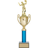 ODAK KUPA - Figürlü Kupalar - Voleybol Kadın Figürlü Kupalar FG-022 A - 46 cm