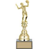 ODAK KUPA - Figürlü Kupalar - Voleybol Kadın Figürlü Kupalar FG-023 C - 30 cm