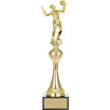 ODAK KUPA - Figürlü Kupalar - Voleybol Kadın Figürlü Kupalar FG-029 A - 38 cm