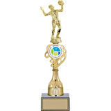 ODAK KUPA - Figürlü Kupalar - Voleybol Kadın Figürlü Kupalar FG-033 C - 38 cm