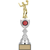 ODAK KUPA - Figürlü Kupalar - Voleybol Kadın Figürlü Kupalar FG-035 B - 41 cm