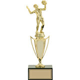 ODAK KUPA - Figürlü Kupalar - Voleybol Kadın Figürlü Kupalar FG-039 C - 31 cm