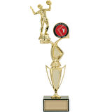 ODAK KUPA - Figürlü Kupalar - Voleybol Kadın Figürlü Kupalar FG-043 C - 41 cm