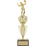 ODAK KUPA - Figürlü Kupalar - Voleybol Kadın Figürlü Kupalar FG-044 C - 39 cm