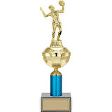 ODAK KUPA - Figürlü Kupalar - Voleybol Kadın Figürlü Kupalar FG-051 C - 38 cm