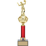 ODAK KUPA - Figürlü Kupalar - Voleybol Kadın Figürlü Kupalar FG-053 A - 46 cm