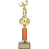 ODAK KUPA - Figürlü Kupalar - Voleybol Kadın Figürlü Kupalar FG-055 B - 44 cm