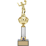 ODAK KUPA - Figürlü Kupalar - Voleybol Kadın Figürlü Kupalar FG-057 B - 44 cm