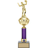 ODAK KUPA - Figürlü Kupalar - Voleybol Kadın Figürlü Kupalar FG-059 B - 44 cm