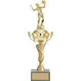 ODAK KUPA - Figürlü Kupalar - Voleybol Kadın Figürlü Kupalar FG-070 B - 47 cm