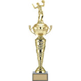 ODAK KUPA - Figürlü Kupalar - Voleybol Kadın Figürlü Kupalar FG-076 A - 53 cm