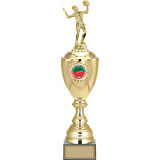 ODAK KUPA - Figürlü Kupalar - Voleybol Kadın Figürlü Kupalar FG-079 A - 51 cm