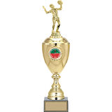 ODAK KUPA - Figürlü Kupalar - Voleybol Kadın Figürlü Kupalar FG-079 C - 48 cm