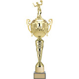ODAK KUPA - Figürlü Kupalar - Voleybol Kadın Figürlü Kupalar FG-090 A - 68 cm