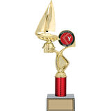 ODAK KUPA - Figürlü Kupalar - Yelken Figürlü Kupalar FG-016 C - 37 cm