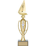 ODAK KUPA - Figürlü Kupalar - Yelken Figürlü Kupalar FG-025 A - 40 cm