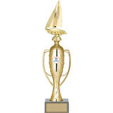 ODAK KUPA - Figürlü Kupalar - Yelken Figürlü Kupalar FG-026 B - 44 cm