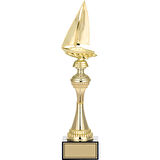 ODAK KUPA - Figürlü Kupalar - Yelken Figürlü Kupalar FG-029 A - 40 cm