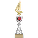 ODAK KUPA - Figürlü Kupalar - Yelken Figürlü Kupalar FG-035 B - 43 cm