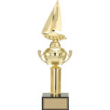 ODAK KUPA - Figürlü Kupalar - Yelken Figürlü Kupalar FG-048 C - 41 cm