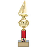 ODAK KUPA - Figürlü Kupalar - Yelken Figürlü Kupalar FG-053 C - 43 cm