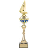 ODAK KUPA - Figürlü Kupalar - Yelken Figürlü Kupalar FG-063 A - 53 cm