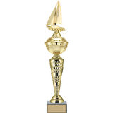 ODAK KUPA - Figürlü Kupalar - Yelken Figürlü Kupalar FG-075 A - 55 cm