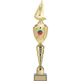 ODAK KUPA - Figürlü Kupalar - Yelken Figürlü Kupalar FG-083 B - 65 cm