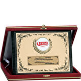 ODAK KUPA - Ahşap Plaketler - PL-071 A - 18x24 cm