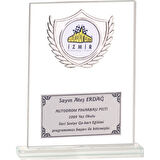 ODAK KUPA - Cam Plaketler - CM-015 B - 18x21 cm