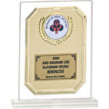 ODAK KUPA - Cam Plaketler - CM-036 A - 18x21 cm