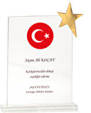 ODAK KUPA - Cam Plaketler - CM-012 A - 18x23 cm