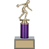 ODAK KUPA - Figürlü Kupalar - Bowling Kadın Figürlü Kupalar FG-002 A - 24 cm