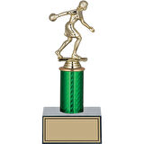 ODAK KUPA - Figürlü Kupalar - Bowling Kadın Figürlü Kupalar FG-006 C - 24 cm