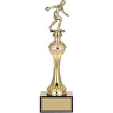 ODAK KUPA - Figürlü Kupalar - Bowling Kadın Figürlü Kupalar FG-029 B - 34 cm