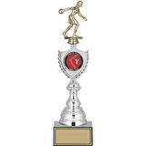 ODAK KUPA - Figürlü Kupalar - Bowling Kadın Figürlü Kupalar FG-035 C - 38 cm