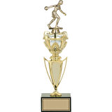 ODAK KUPA - Figürlü Kupalar - Bowling Kadın Figürlü Kupalar FG-044 C - 37 cm