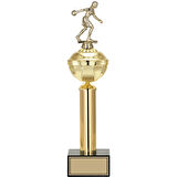 ODAK KUPA - Figürlü Kupalar - Bowling Kadın Figürlü Kupalar FG-047 A - 43 cm