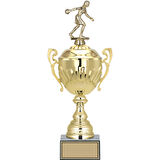 ODAK KUPA - Figürlü Kupalar - Bowling Kadın Figürlü Kupalar FG-089 C - 42 cm