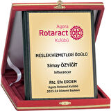 ODAK KUPA - Ahşap Plaketler - PL-001-M A - 15x20 cm