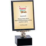 ODAK KUPA - Ahşap Plaketler - PL-006-M B - 15x20 cm