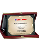 ODAK KUPA - Ahşap Plaketler - PL-043-M A - 18x24 cm