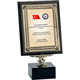 ODAK KUPA - Ahşap Plaketler - PL-082-M A - 18x24 cm