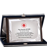 ODAK KUPA - Ahşap Plaketler - PL-123-M B - 18x24 cm