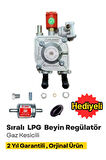 Sıralı Sistem LPG Beyin Regülatör Gaz Kesicili   Atiker Zavoli Cangas Aldesa Mimgas Uyumlu
