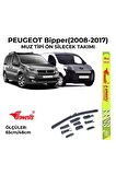 Peugeot Bipper (2008-2017) Ön Silecek Takımı 650x480mm (aparatlı) -