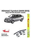 Renault Symbol (2009-2012) Ön Silecek Takımı 600x400mm (aparatlı) -
